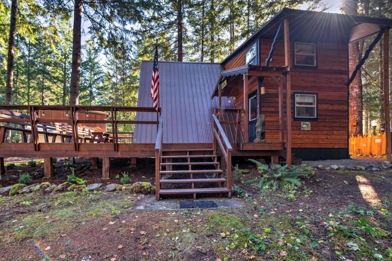 Serene Washington Escape With Deck And Mountain Views! Packwood Buitenkant foto